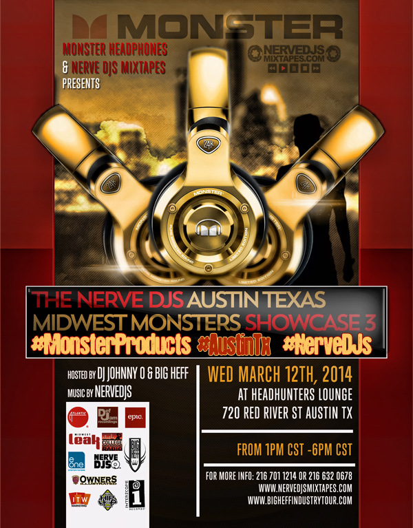 Monster & Nerve DJs Midwest Monster 3 Showcase