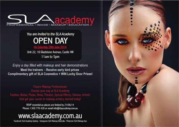 SLA Academy Open Day Invitation 2014