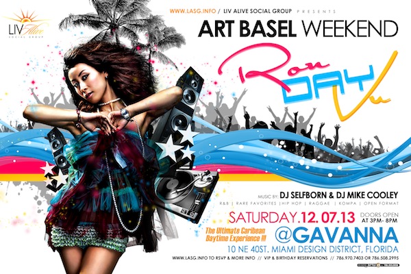 LIV Alive Social Group - www.LASG.info RonDayVu DAY PARTY- www.LASG.info