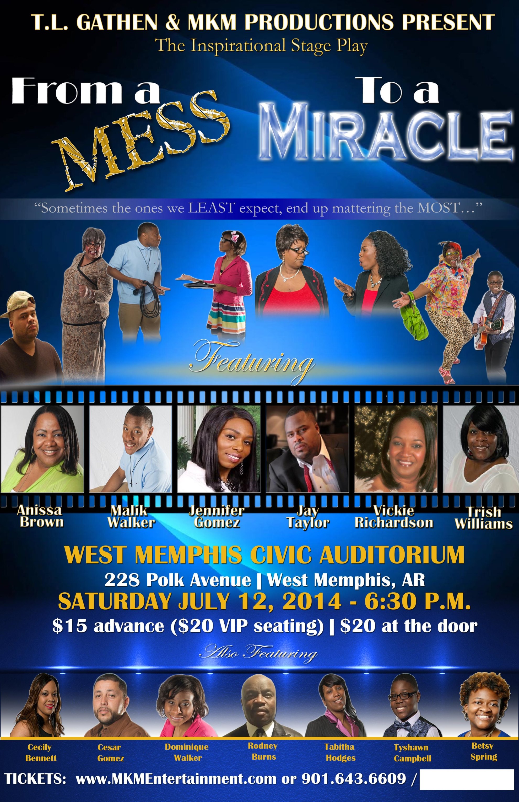 From a Mess to a Miracle Mess to Miracle Flyer Image -Best