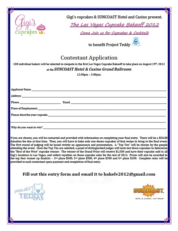 Contestant Application