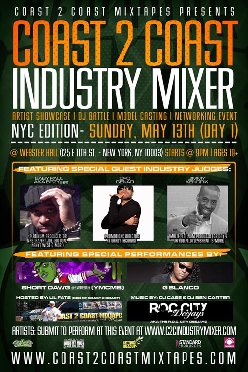 Coast 2 Coast Industry Mixer NYC Coast 2 Coast Industry Mixer NYC