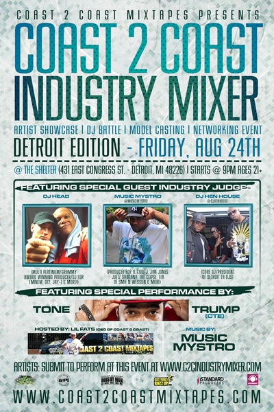 Coast 2 Coast Industry Mixer Detroit Edition Coast 2 Coast Industry Mixer Detroit Edition
