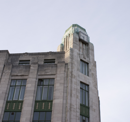 ArtDeco_DanielDonet Photo of the former Bank of Ireland at the bottom of Royal Avenue, Belfast. Photo by Daniel Donet.