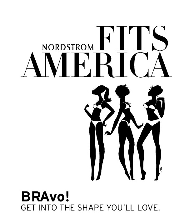Nordstrom FITS America bra fitting event to support breast cancer!
