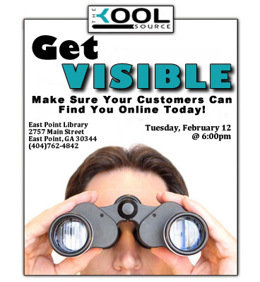 Get Visible! Atlanta Internet Marketing Workshop