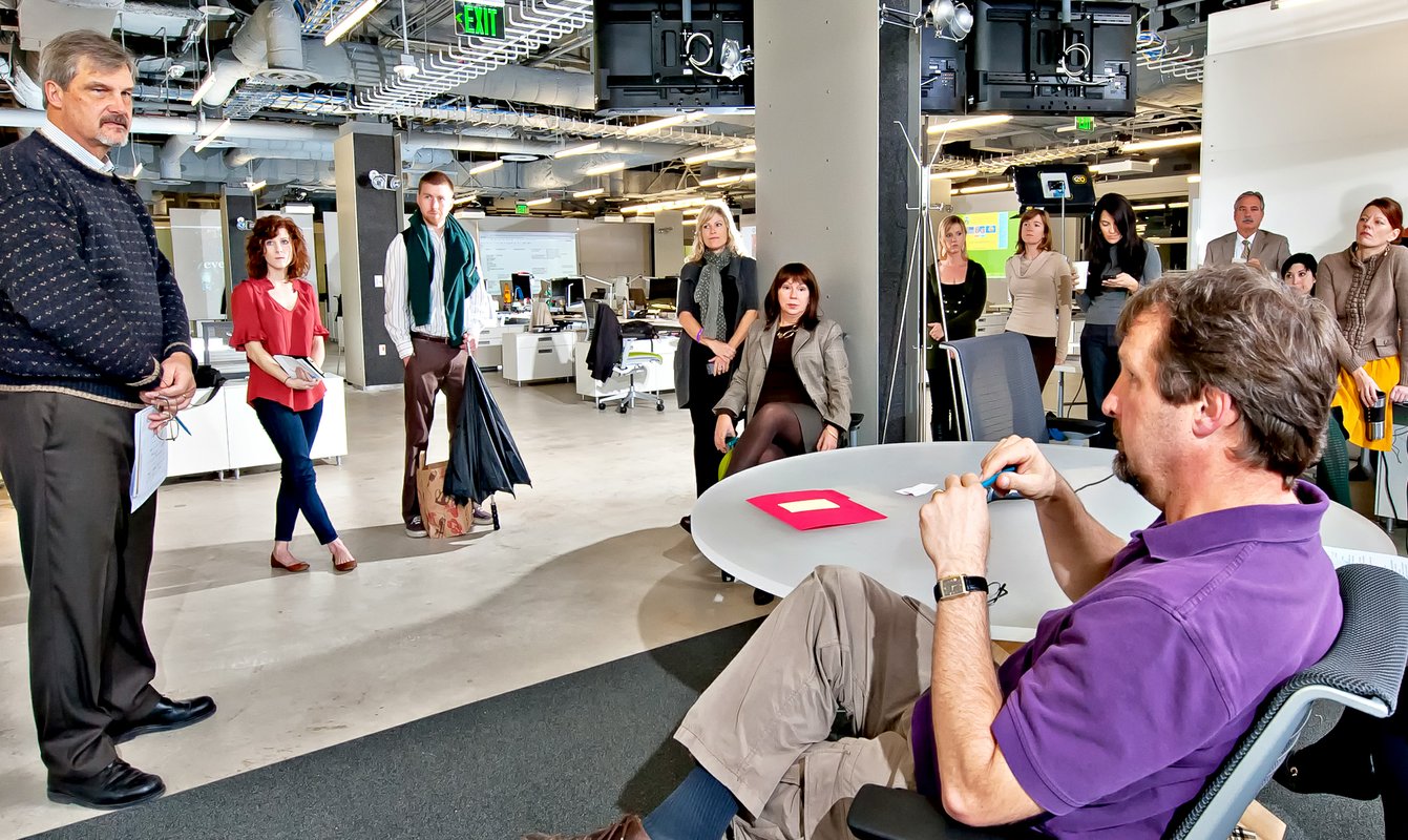 Colaborative workspaces enhance converged newsroom