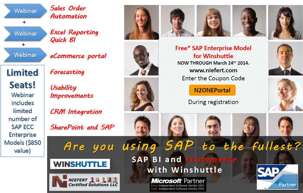 SAP BI eCommerce Winshuttle NIEFERT