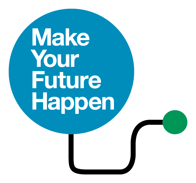 Make your future happen logo