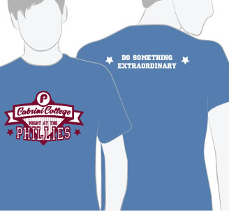 Cabrini Night at the Phillies T-shirt