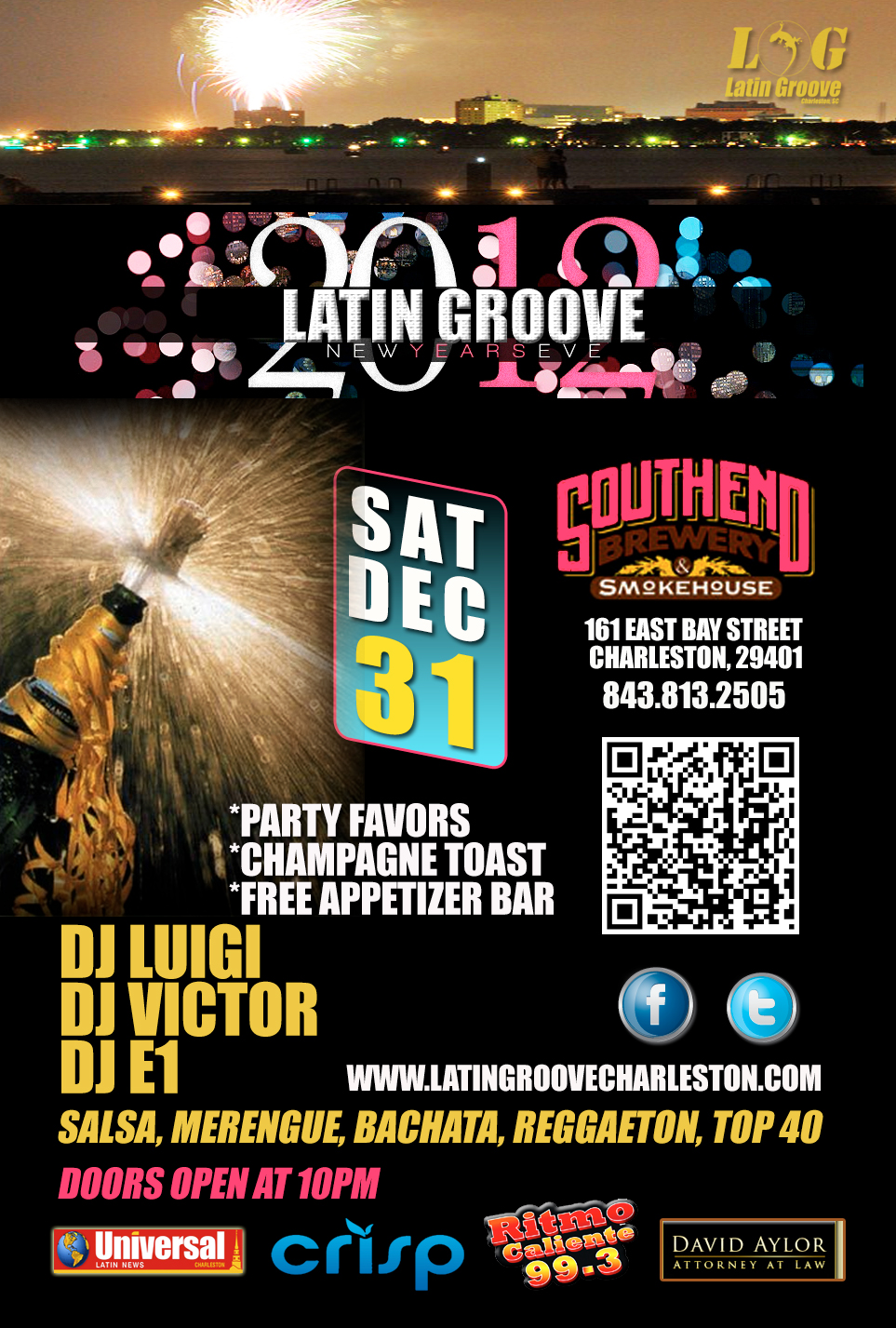 NYE 2012 New Year's Eve party 2012