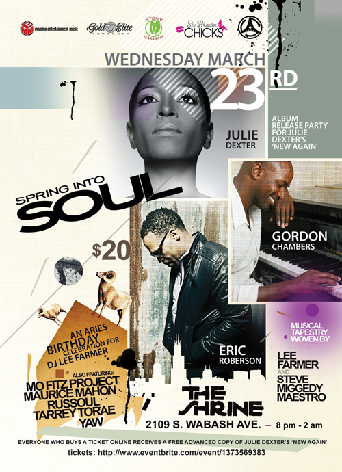 Spring Into Soul 2 March 23rd Flyer 2