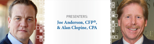 Joe Anderson and Alan Clopine