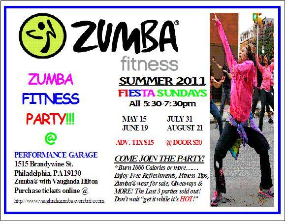 FIESTA SUNDAYS- ZUMBA FITNESS PARTIES! Tickets, Sun, May 15, 2011 at 5: