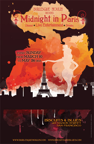 Midnight In Paris Poster