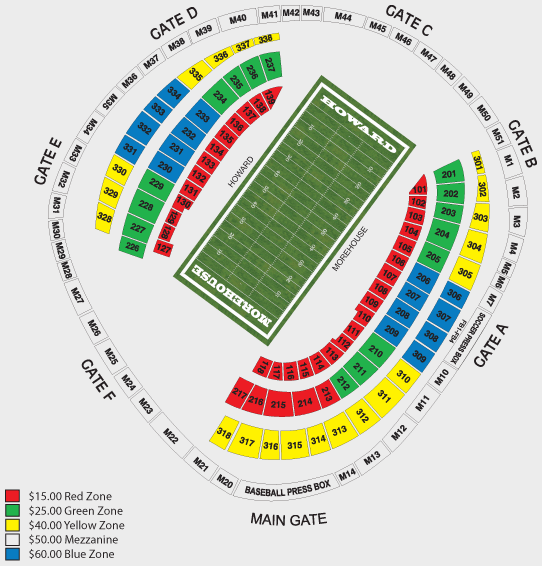 Nation's Classic - Sept. 10th @ RFK: Howard vs. Morehouse: Friends of