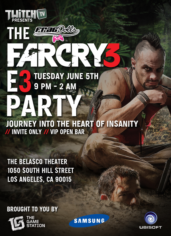 Far Cry E3 Party Invite Far Cry E3 Party Invite GA