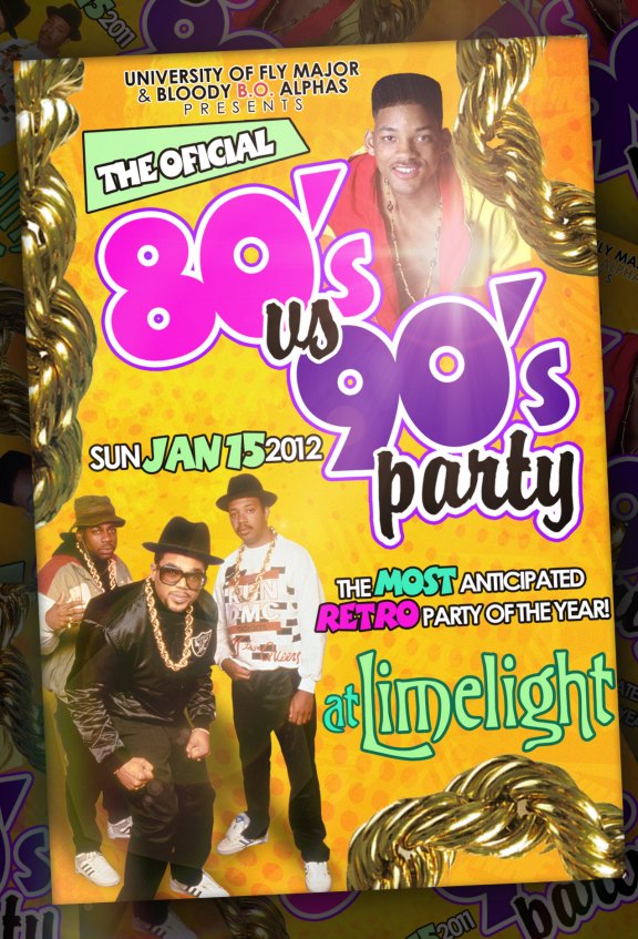 80s Vs 90s Party