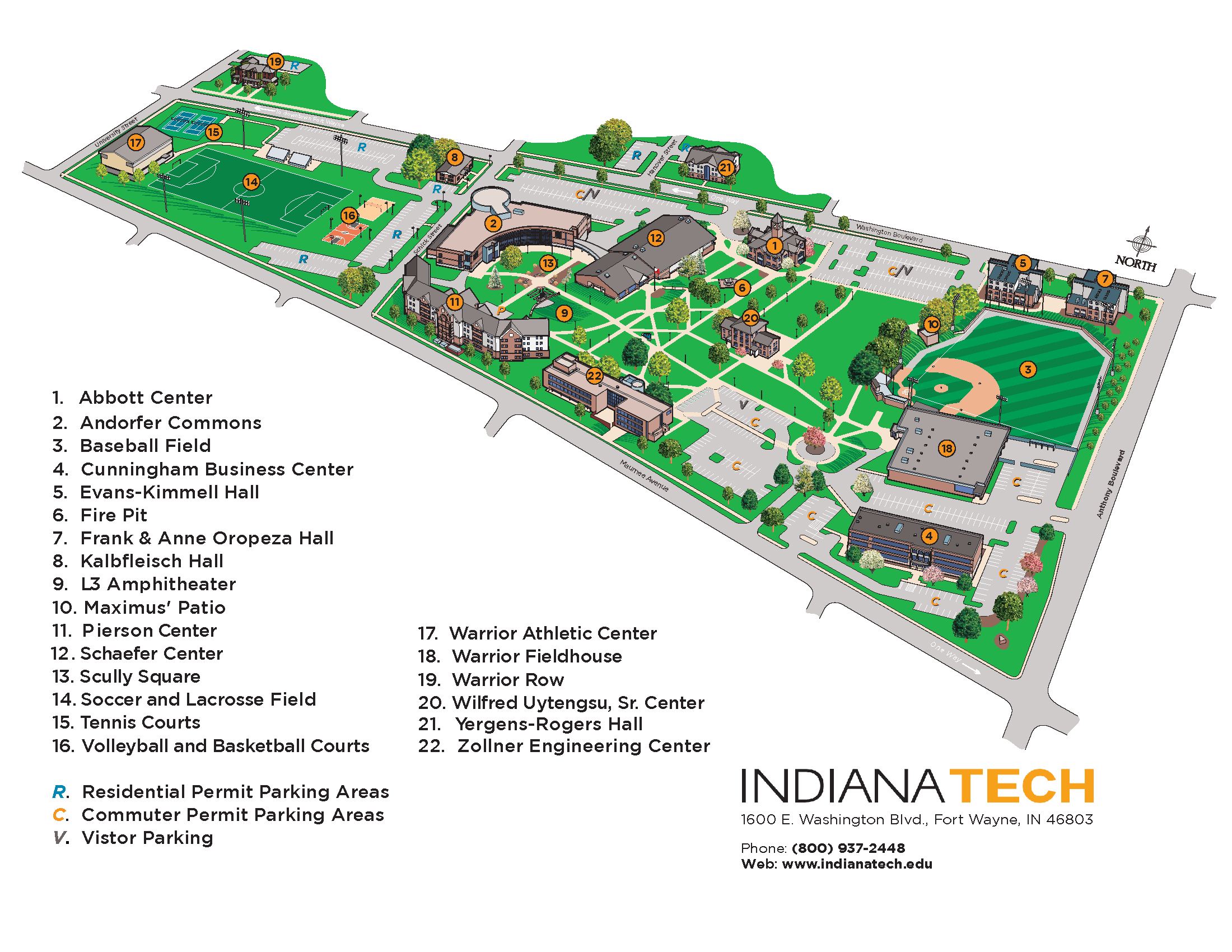 Campus Map campus map