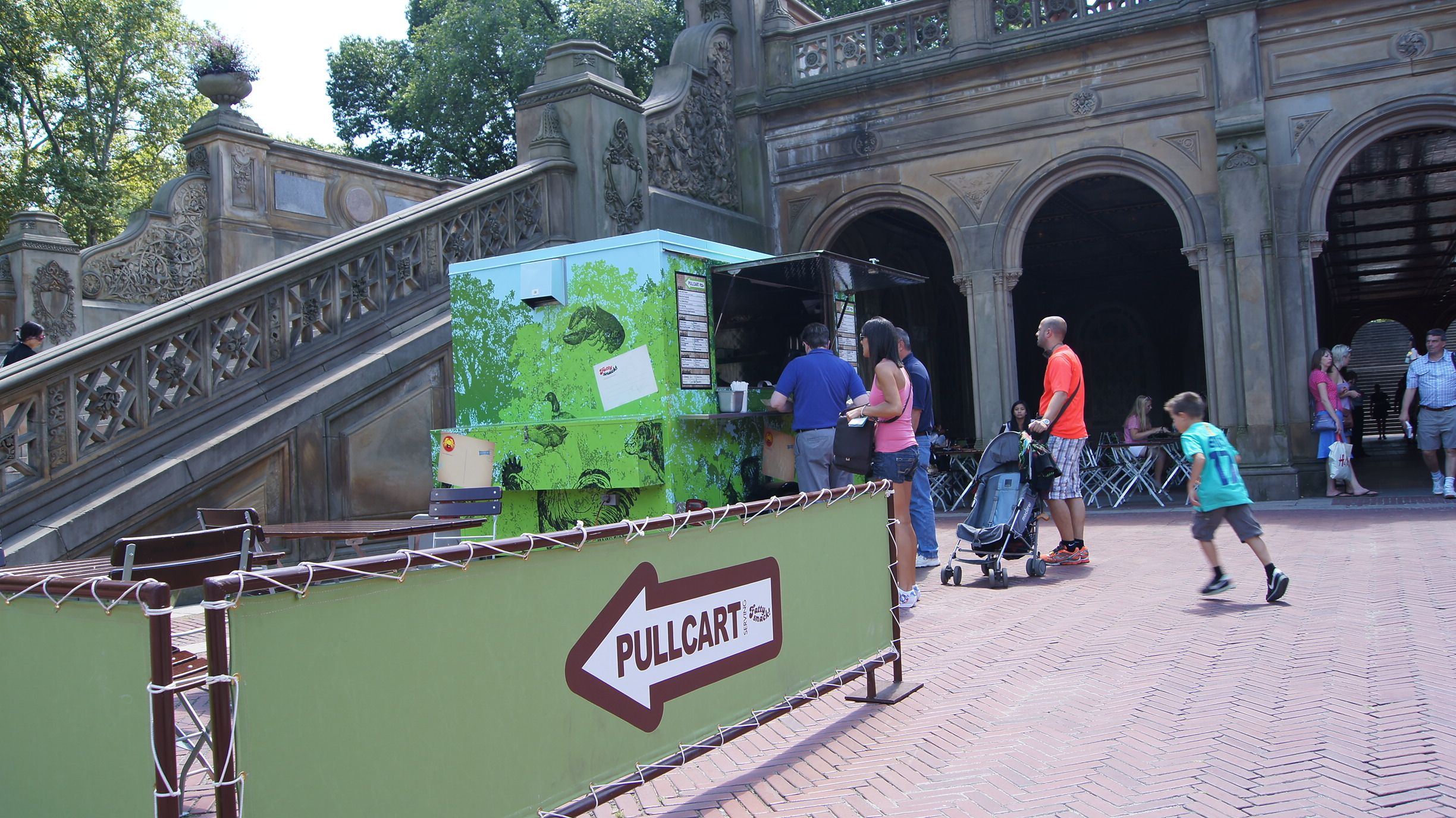 Pullcart in Central Park