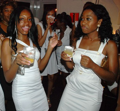 white boat party dresses