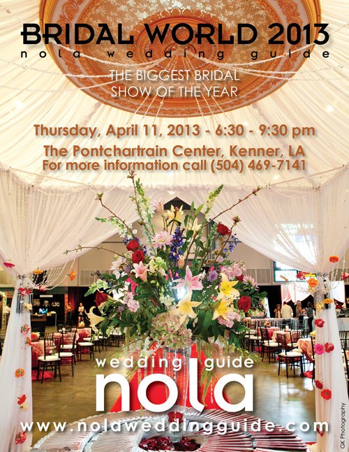 Get Your Tickets today! Bridal World 2013