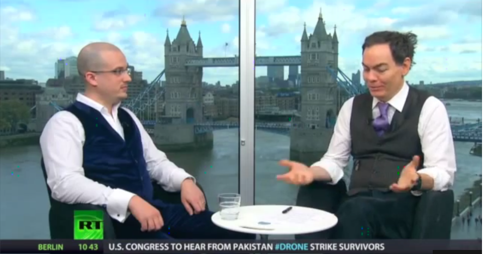 Simon Dixon on Keiser Report with Max Keiser Discussing CrowdFunding Simon Dixon on Keiser Report with Max Keiser Discussing CrowdFunding