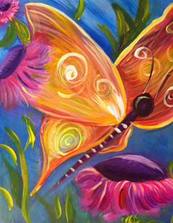 BUTTERFLY BY BUTTERFLY BY