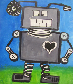 BUILD A ROBOT by Gina Harris