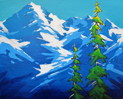 SNOWY RANGE by Jesse Crock