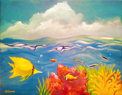 Tropical Fish by Jeannette Stutzman