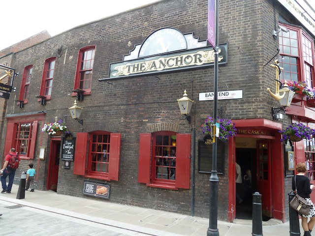 The Anchor pub on Bankside