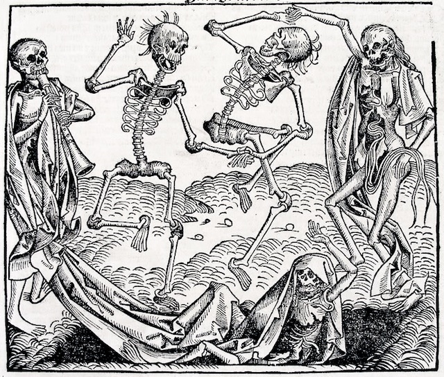 image of holbeins Danse Macabre