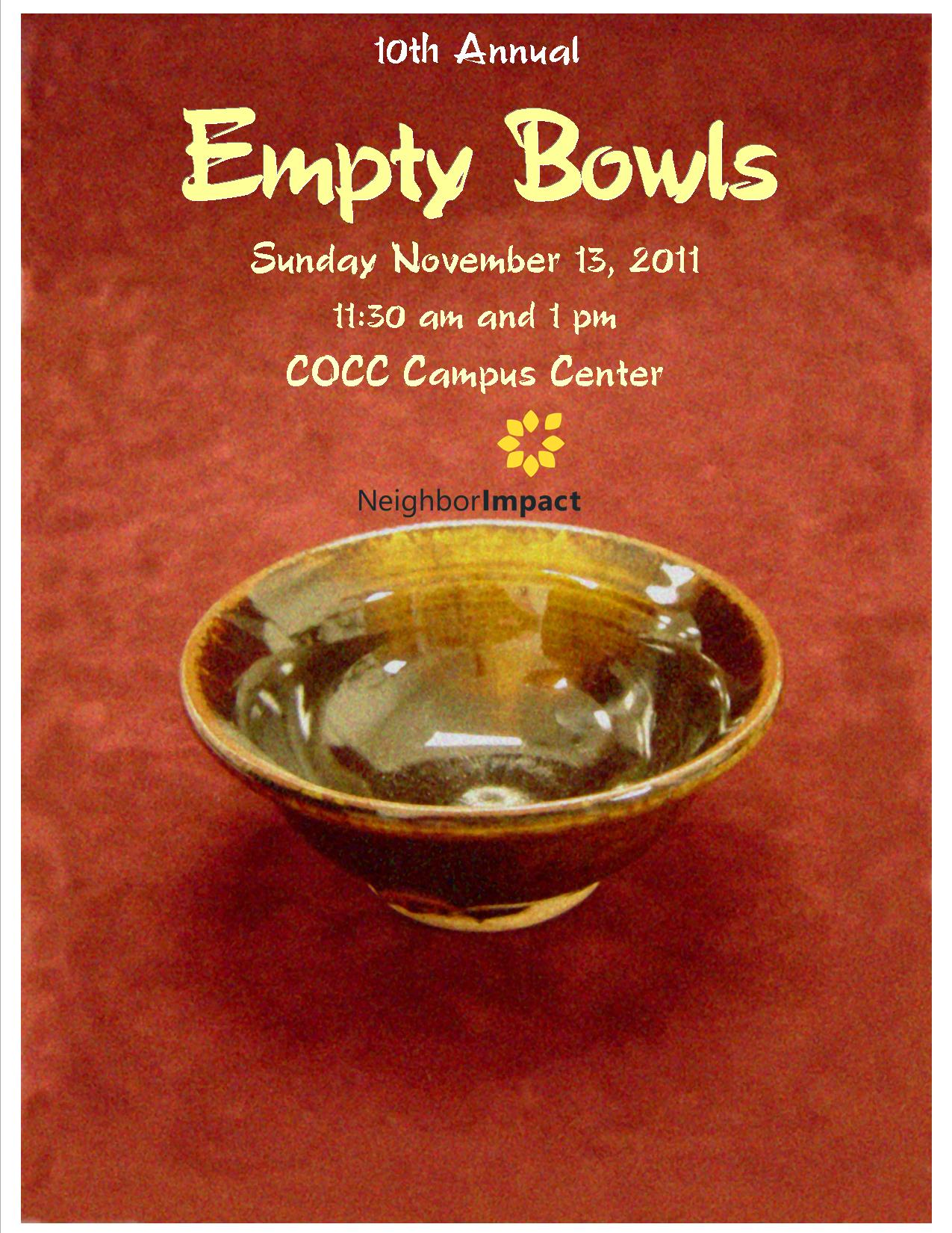 Empty Bowls Poster