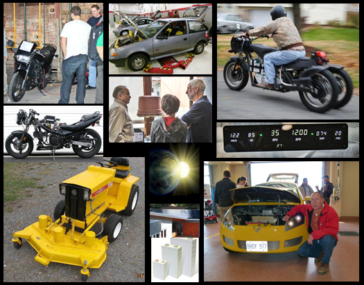 Samples of Electric Vehicles you will See at EV Fest 2012