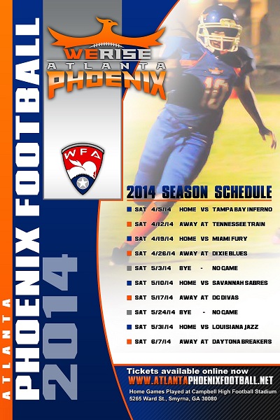 2014 Season Schedule