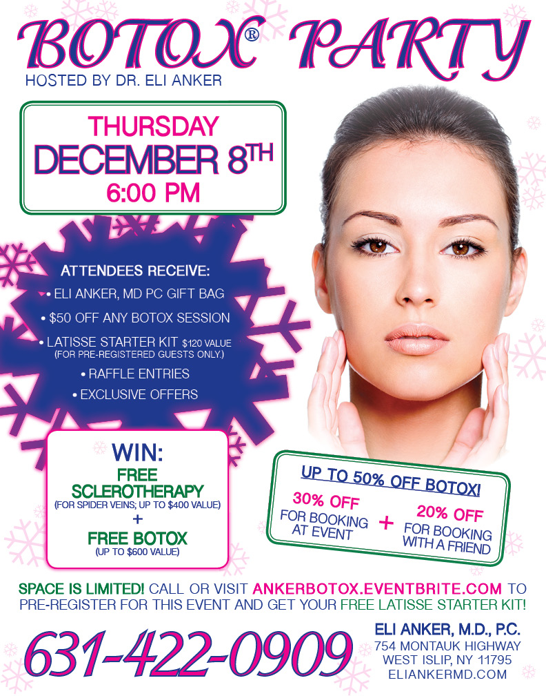 Botox Party Invitation 1