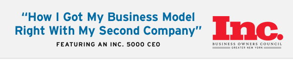 How I got my business model right with my second company