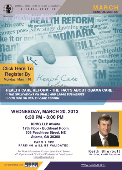 March 2013 GBM Hosted by KPMG