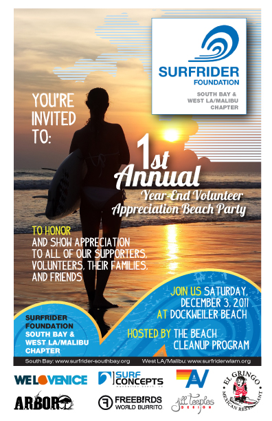 1st Annual Year End Beach Appreciation Party