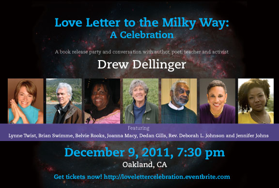 Love Letter to the Milky Way: A Celebration Flyer front