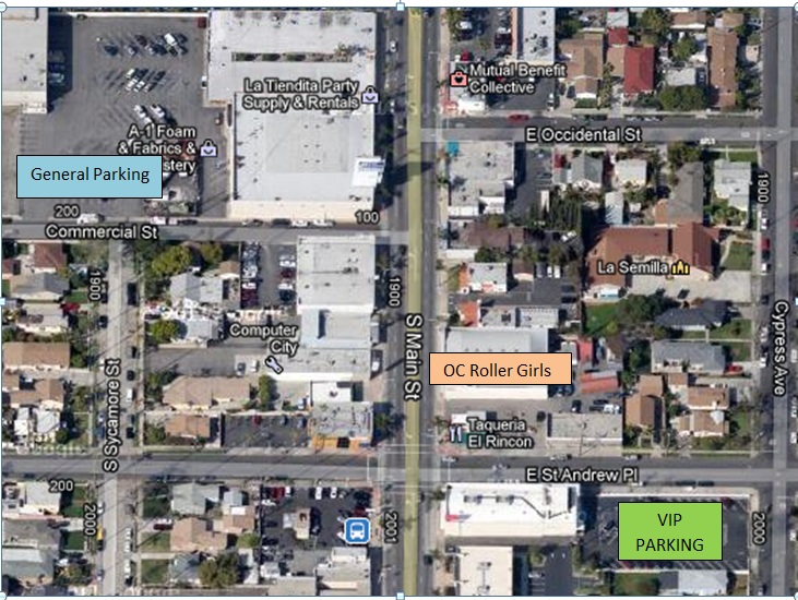 Parking Map for 6-9-12 Parking Map for 6-9-12