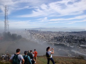 View from SF peaks