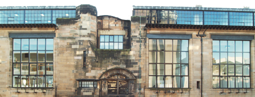 Mackintosh Building at Glasgow School of Art Renfrew Street
