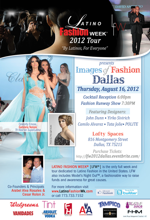 Latino Fashion Week, Dallas Fashion Calendar, Dallas Fashion Style