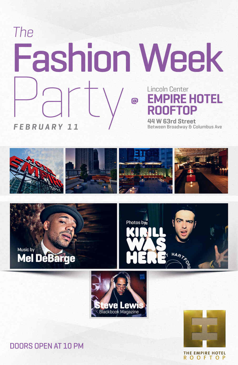 Fashion Week Afterparty At Empire Hotel