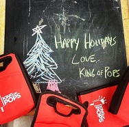Holiday flavor King of Pops! Free! Eggnog, Gingerbread, Apple Cider & Chocolate Peppermint Holiday flavor King of Pops! Free! Eggnog, Gingerbread, Apple Cider & Chocolate Peppermint