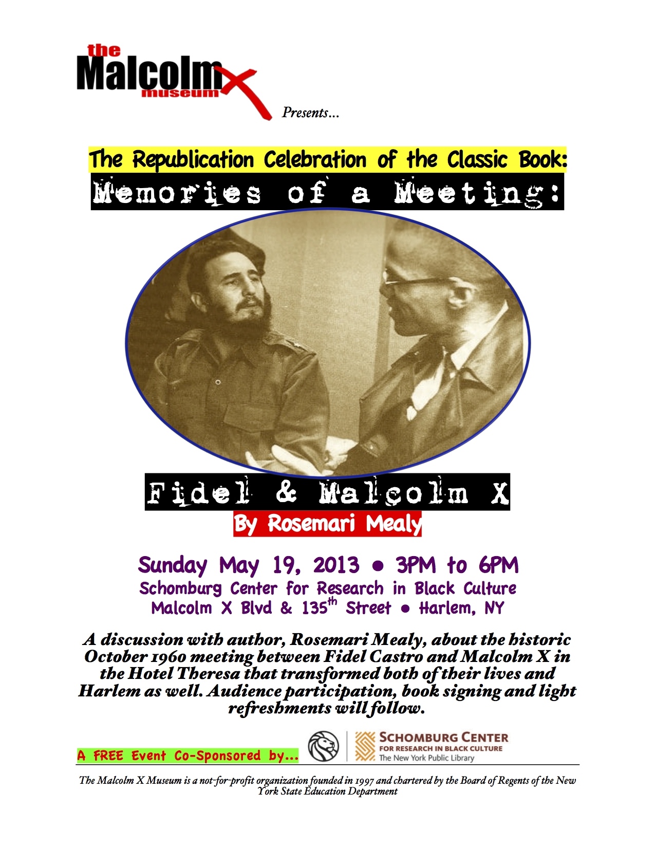 Malcolm X Museum May 2013