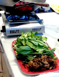 Mushroom, Bok Choy Stir Fry