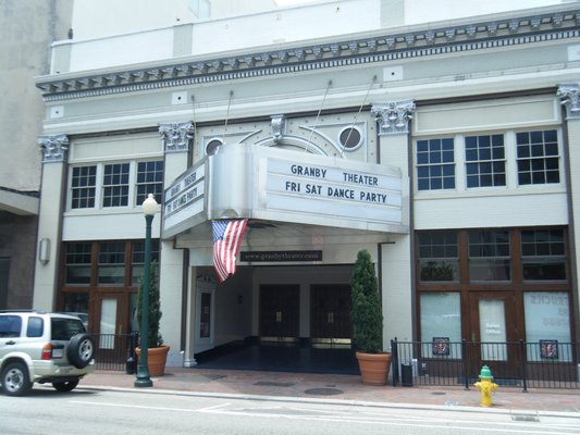 Granby Theater is an historic landmark renovated to its original splendor with the addition of